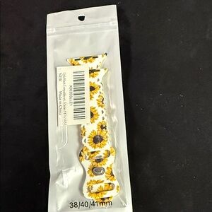 Sunflower Pattern Watch Band
